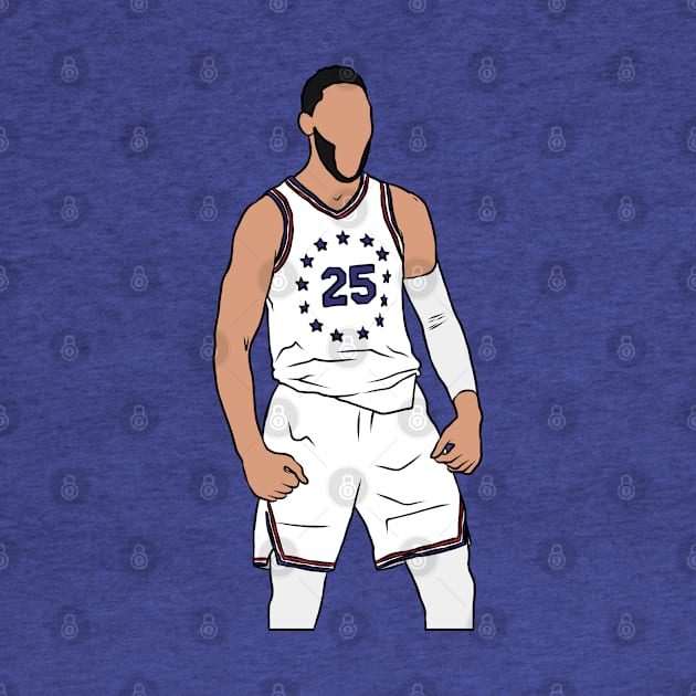 Ben Simmons Celebration by rattraptees